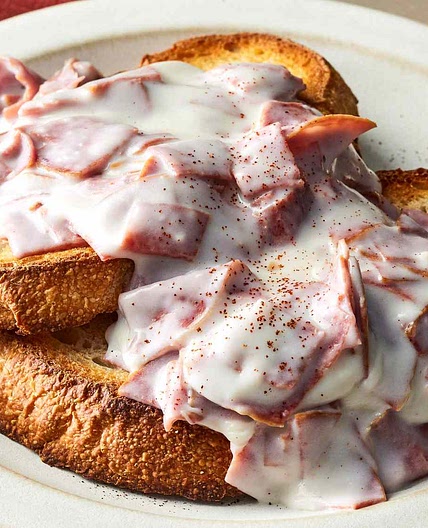 Creamed Chipped Beef on Toast