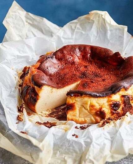 Burnt basque cheesecake