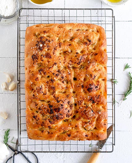 No Knead Focaccia