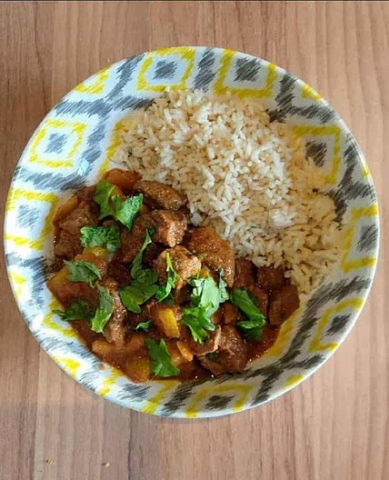 Moroccan Style Beef Curry