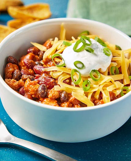 Laura's Quick Slow Cooker Turkey Chili