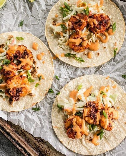 Blackened Shrimp Tacos