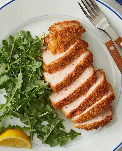 Breaded Air Fryer Pork Chops