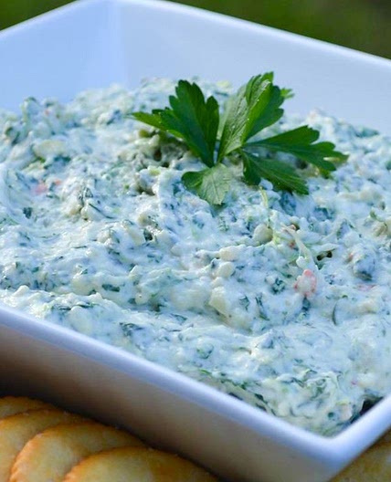 Amazing No Cook Spinach Artichoke Dip