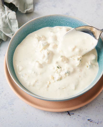 Absolutely the BEST Rich and Creamy Blue Cheese Dressing Ever!