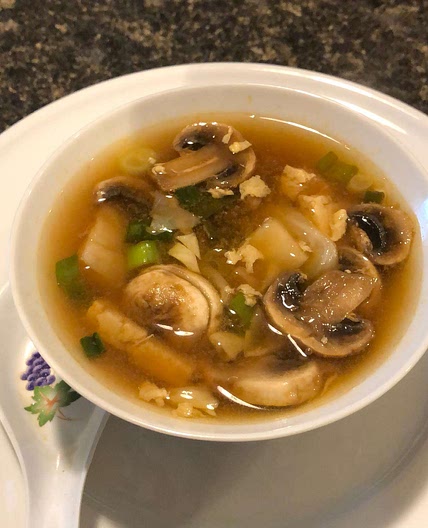 Hot and Sour Tofu Soup (Suan La Dofu Tang)