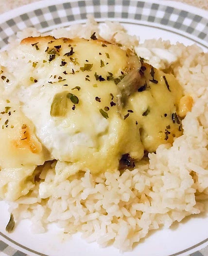 Cheesy Baked Fish