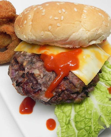 Mushroom Beef Burgers