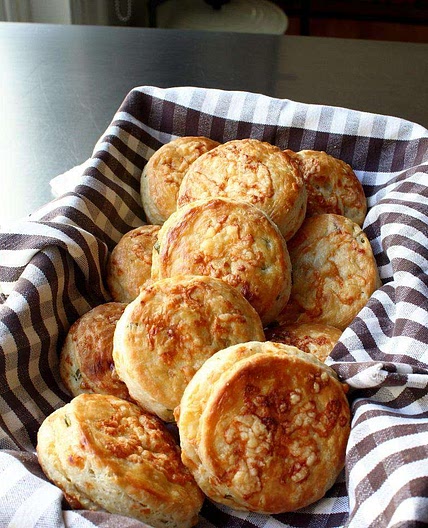 Irish Cheddar Spring Onion Biscuits