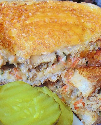 Meatloaf Grilled Cheese Sandwich