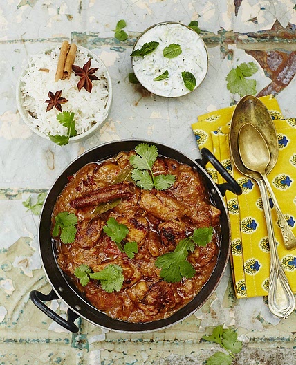 Perfect chicken balti