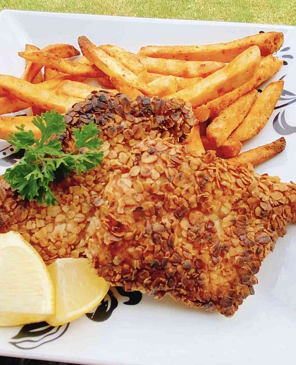 Oat Crusted Fish