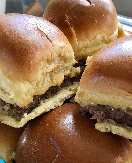 Almost White Castle Hamburgers