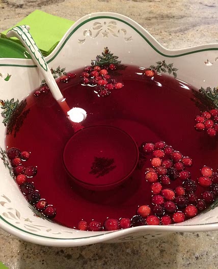 Christmas Poinsettia Punch