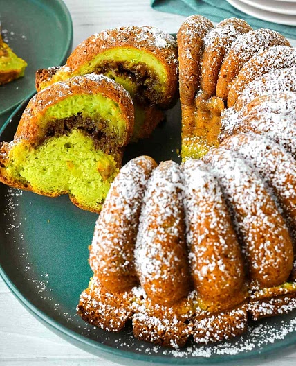 Pistachio Nut Bundt Cake