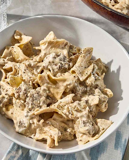 Simple Hamburger Stroganoff