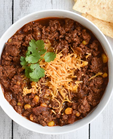 Touchdown Low-FODMAP Chili Recipe using Slow-Cooker; Gluten-free