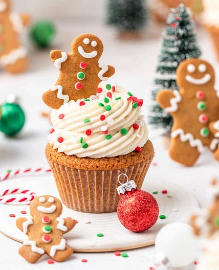 Gingerbread Cupcakes
