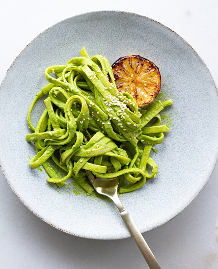 Kale Tahini Pasta