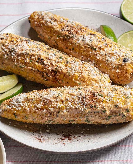 Elotes (Grilled Mexican Street Corn) Recipe