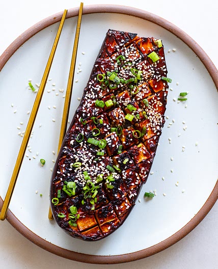 Miso-Glazed Eggplant