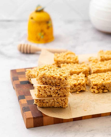 Peanut Butter Rice Krispie Bars