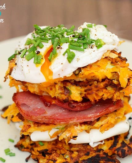 Sweet Potato and Carrot Rostis | Slimming & Weight Watchers Friendly