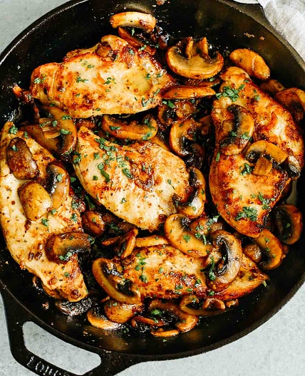 Mushroom Chicken Breast Recipe