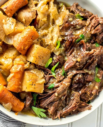 Easy Instant Pot Pot Roast and Veggies (Whole30, Paleo, GF)