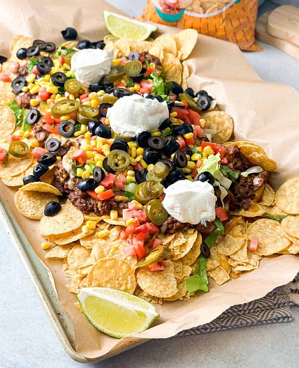 Super Loaded Taco Nachos