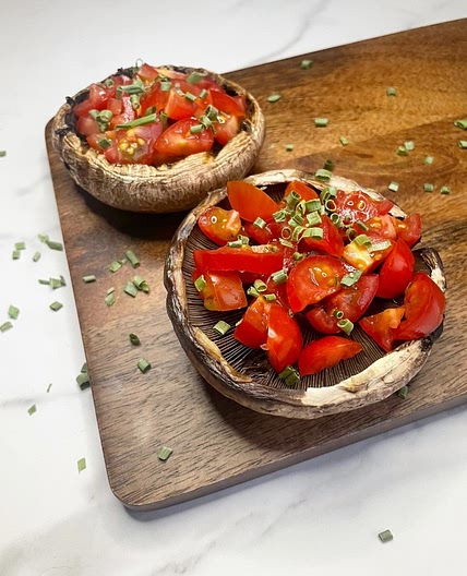 Grilled Portobello Bruschetta