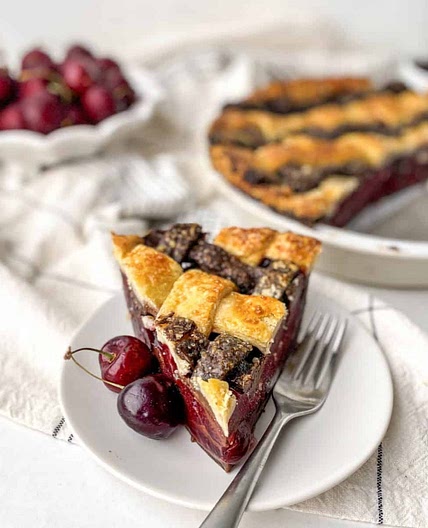 Chocolate Cherry Pie