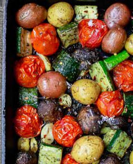 Italian Oven Roasted Vegetables