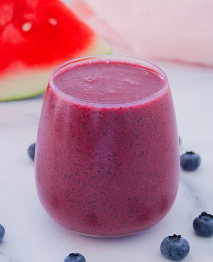 Blueberry Watermelon Smoothie