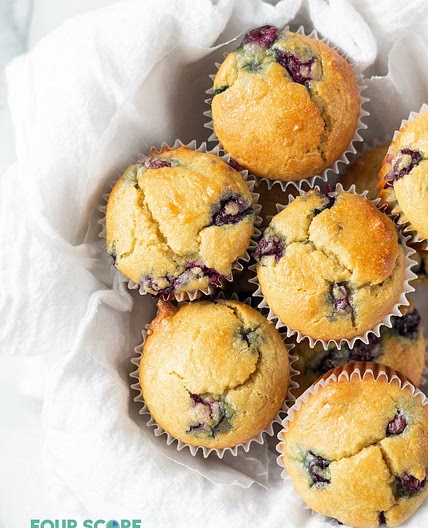 Keto Blueberry Muffins