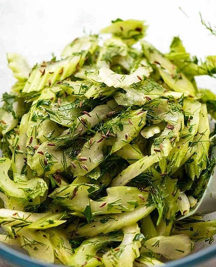 Leftover Celery Salad