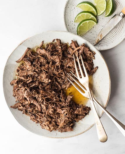 Easy Slow Cooker Barbacoa Beef Recipe