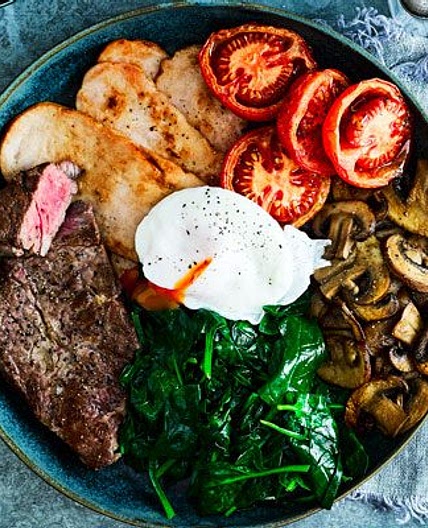 High protein breakfast