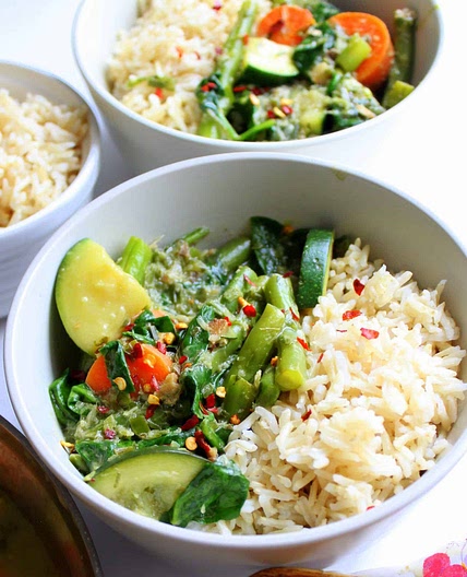Thai Green Curry with Vegetables