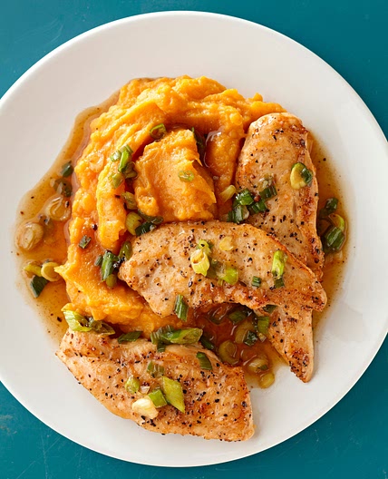 Maple-Glazed Chicken with Sweet Potatoes