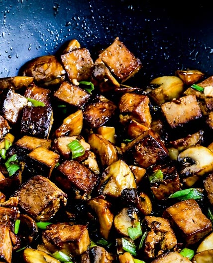 Tofu Mushroom Stir Fry