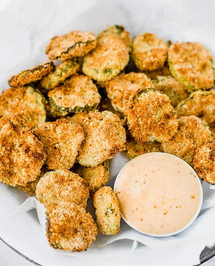 Air Fryer Fried Pickles