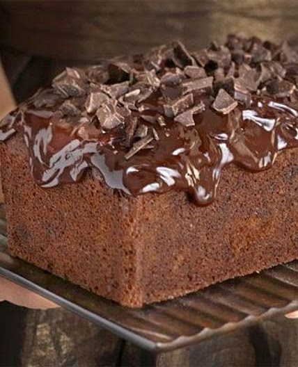 Dense & dark chocolate loaf