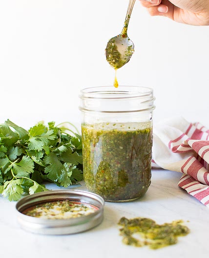 Cilantro Chimichurri Sauce Recipe