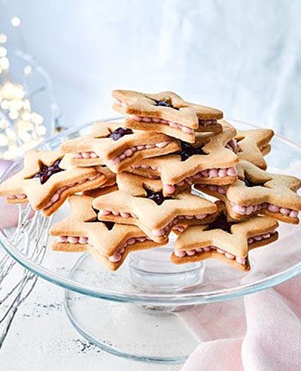 Jammy star cookies