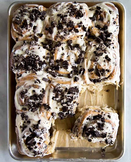 Cookies and Cream Rolls