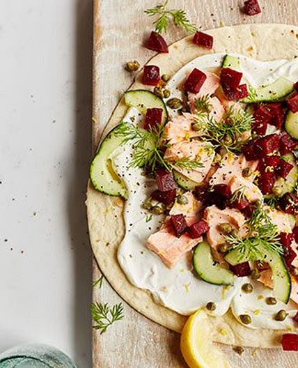 Scandi-style flatbread