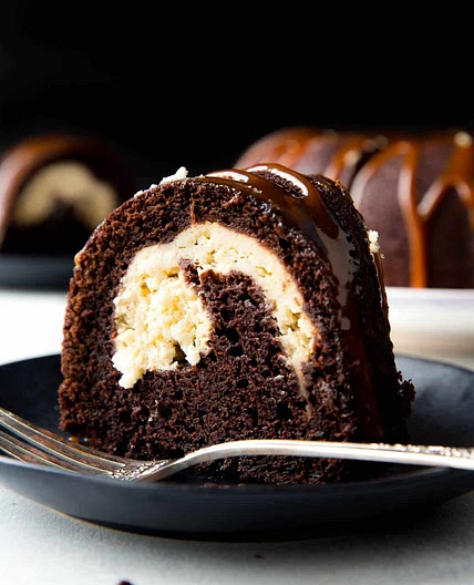 Chocolate Cream Cheese Bundt Cake