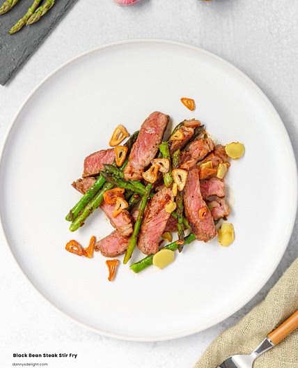 Black Bean Steak Stir Fry