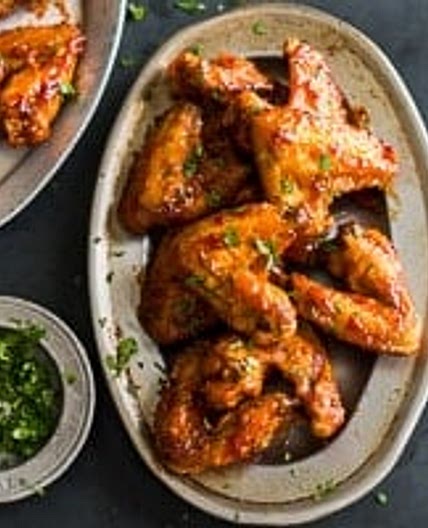 Sticky Asian Fish Sauce Chicken Wings
